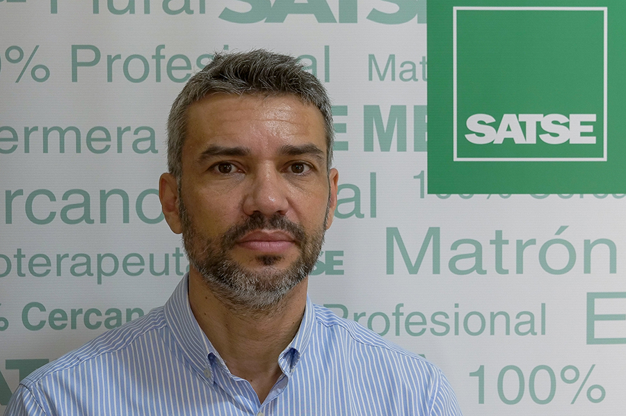 Carlos García, Secretario General de SATSE Melilla