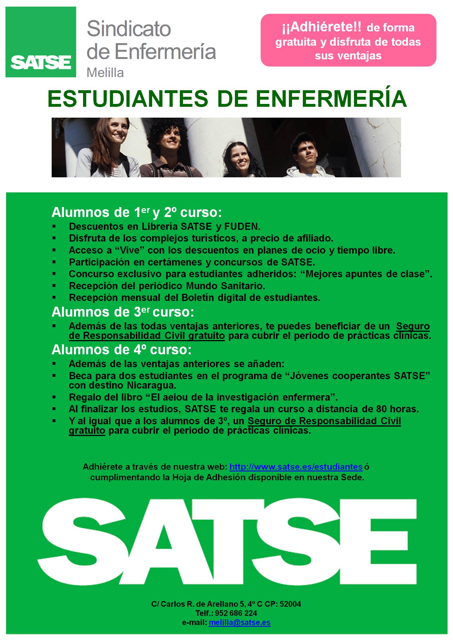 Foto campaña de estudiantes 2014